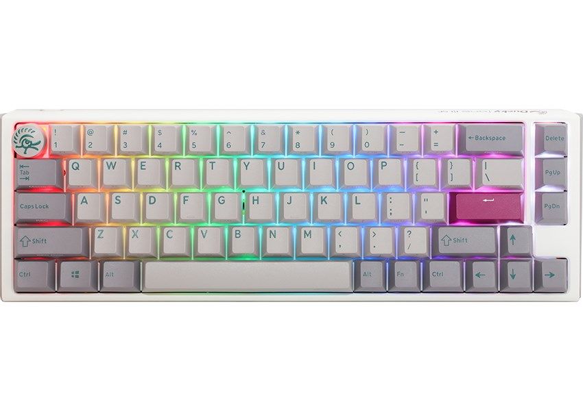 Ducky One 3 Mist Grey SF Gaming Keyboard  RGB LED - MX-Speed-Silver_1