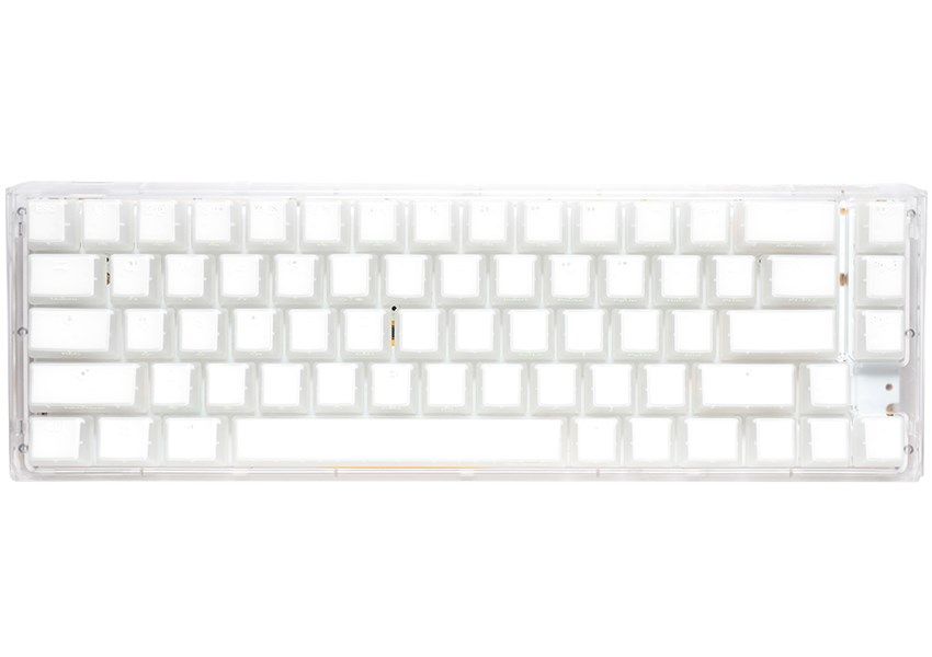 Ducky One 3 Aura White SF Gaming Keyboard  RGB LED - MX-Speed-Silver (US)_1