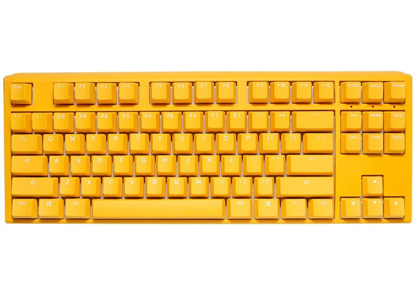 Ducky One 3 Yellow TKL Gaming Keyboard  RGB LED - MX-Black (US)_1