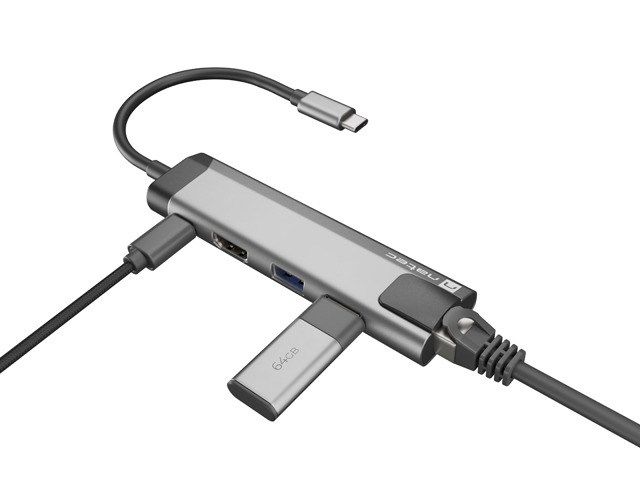 NATEC MULTIPORT FOWLER GO USB-C -> HUB USB  HDMI_6