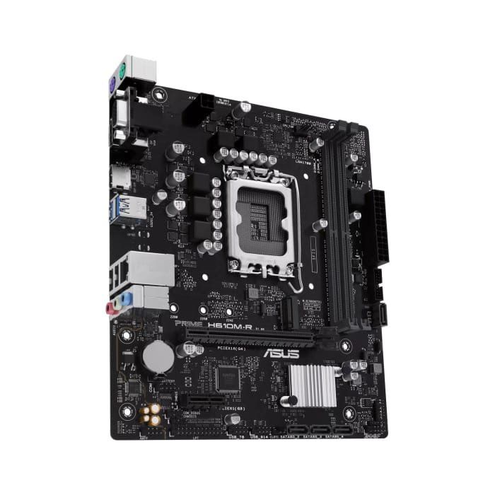 Asus | PRIME H610M-R-SI | Processor family Intel | Processor socket LGA1700 | DDR5 | Number of SATA connectors 4_4