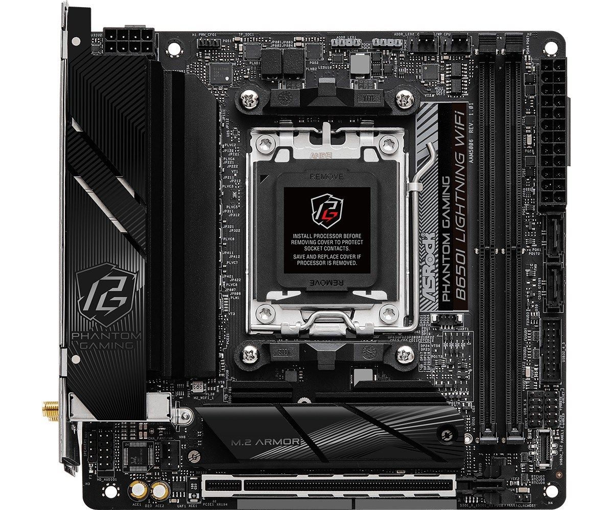 Asrock B650I LIGHTNING WIFI motherboard_1