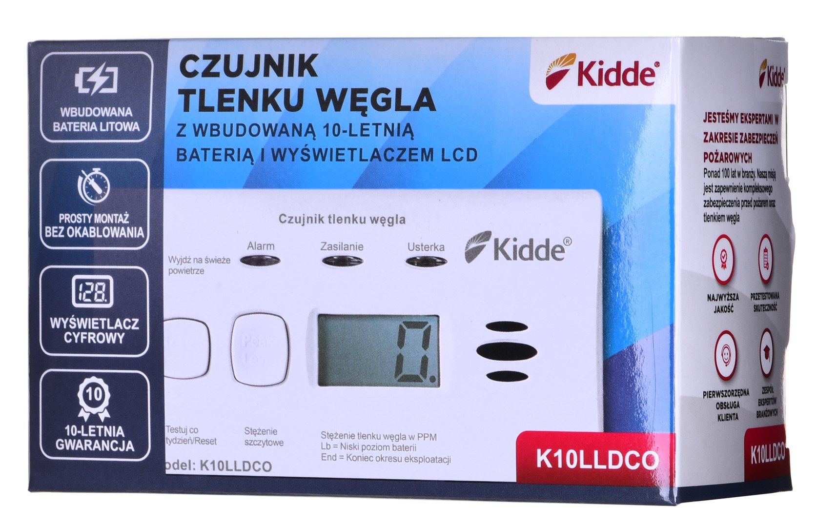 K10LLDCO KIDDE CARBON MONOXIDE AND CARBON MONOXIDE DETECTOR_3