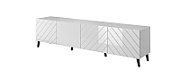 RTV cabinet ABETO 200x42x52 white/gloss white_1