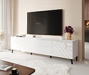 RTV cabinet ABETO 200x42x52 white/gloss white_3