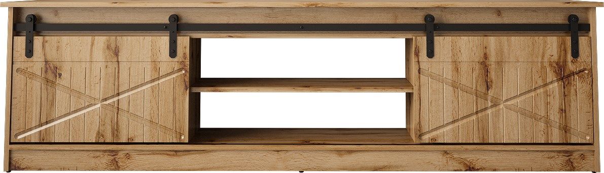 RTV GRANERO cabinet 200x56.7x35 oak wotan_1