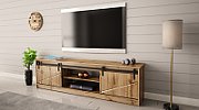 RTV GRANERO cabinet 200x56.7x35 oak wotan_5