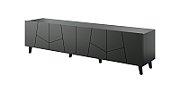 RTV cabinet ETNA 200x42x52 matte black_2