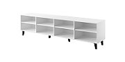 RTV cabinet FARO 200x42x52 white matt + oak craft_2