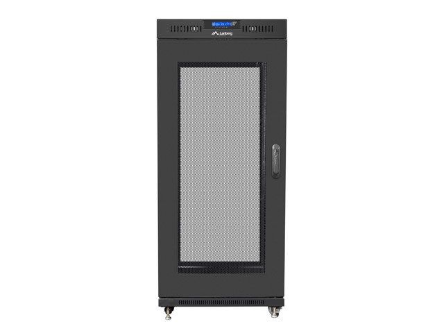 LANBERG FREE STANDING 19  RACK CABINET 27U 600x800 BLACK_1