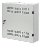 Low Profile Wall Mounted Cabinet 4U + 2U Rack 19  Grey_1