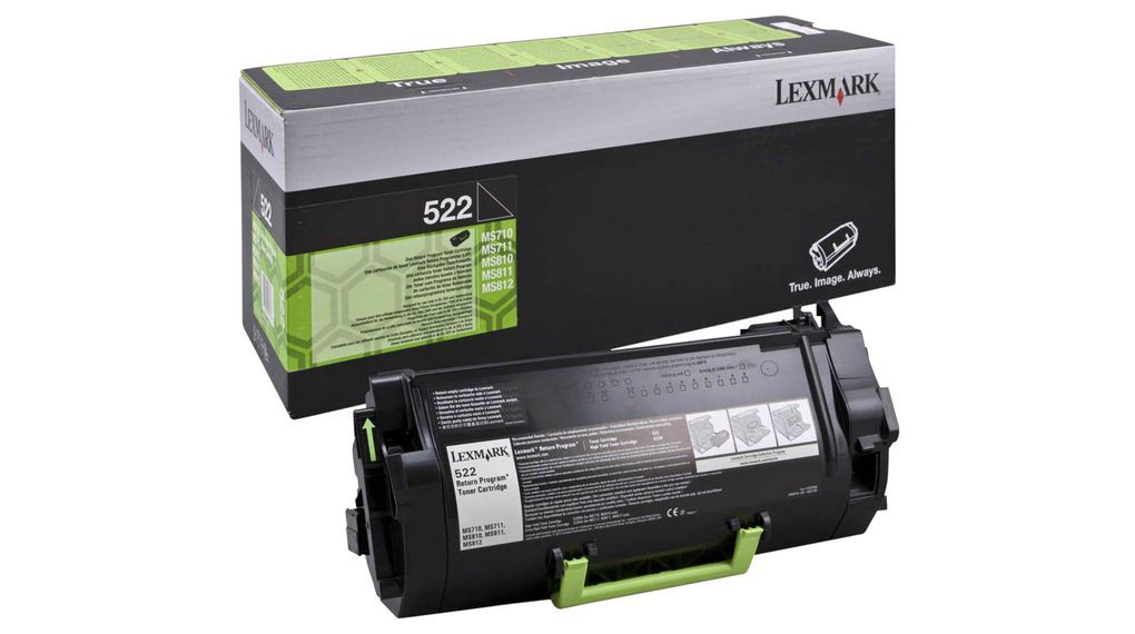 Lexmark 522 toner cartridge 1 pc(s) Original Black_1