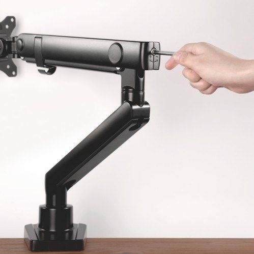 Maclean Desktop Mount for 2 LCD Monitors  Vesa 75x75 and 100x100  17-32   2x8kg  MC-812_5