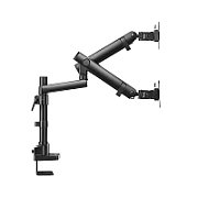 Maclean Desktop Mount for 2 LCD Monitors  Vesa 75x75 and 100x100  17-32   2x8kg  MC-812_7
