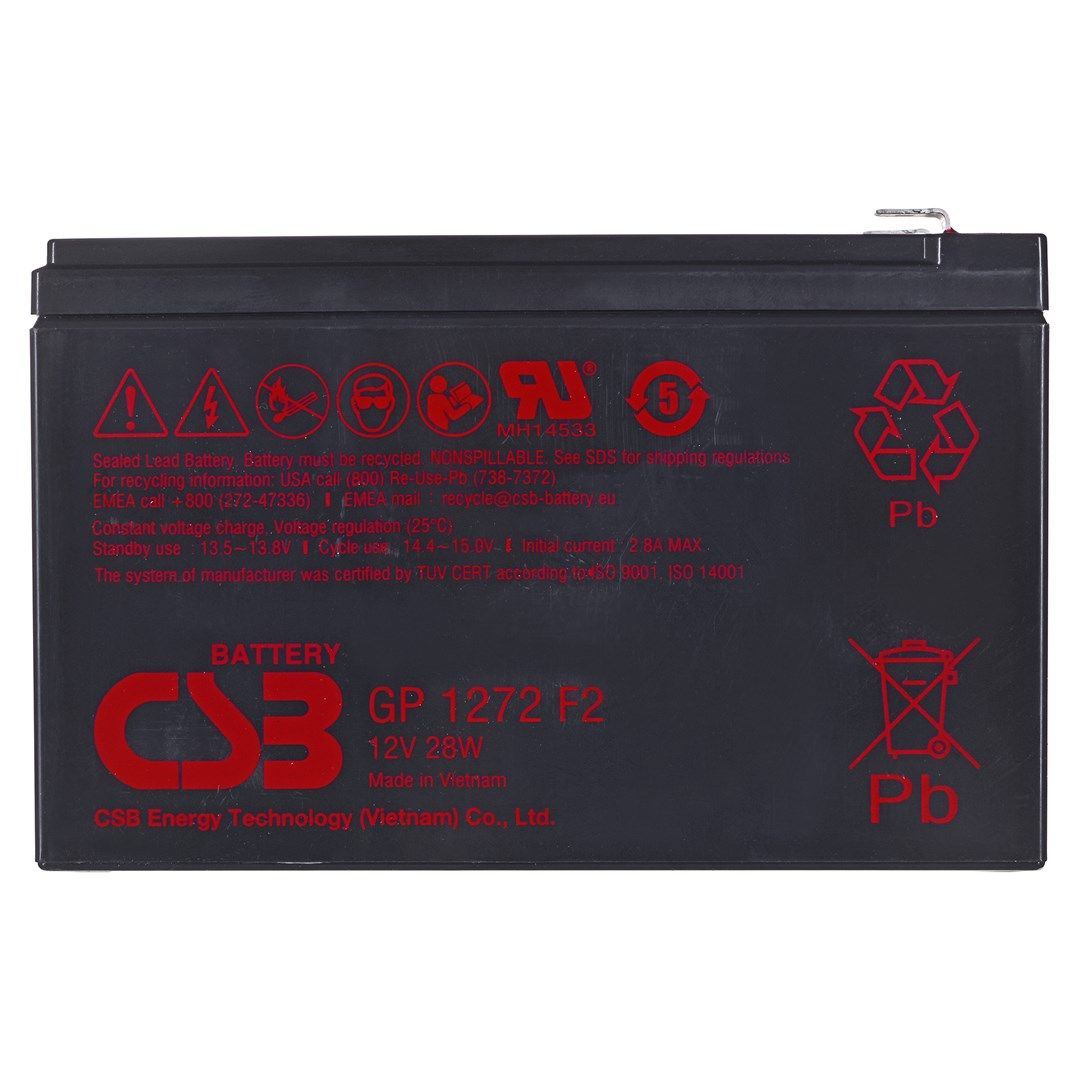 CSB GP1272F2 12V 7 2Ah  battery_2