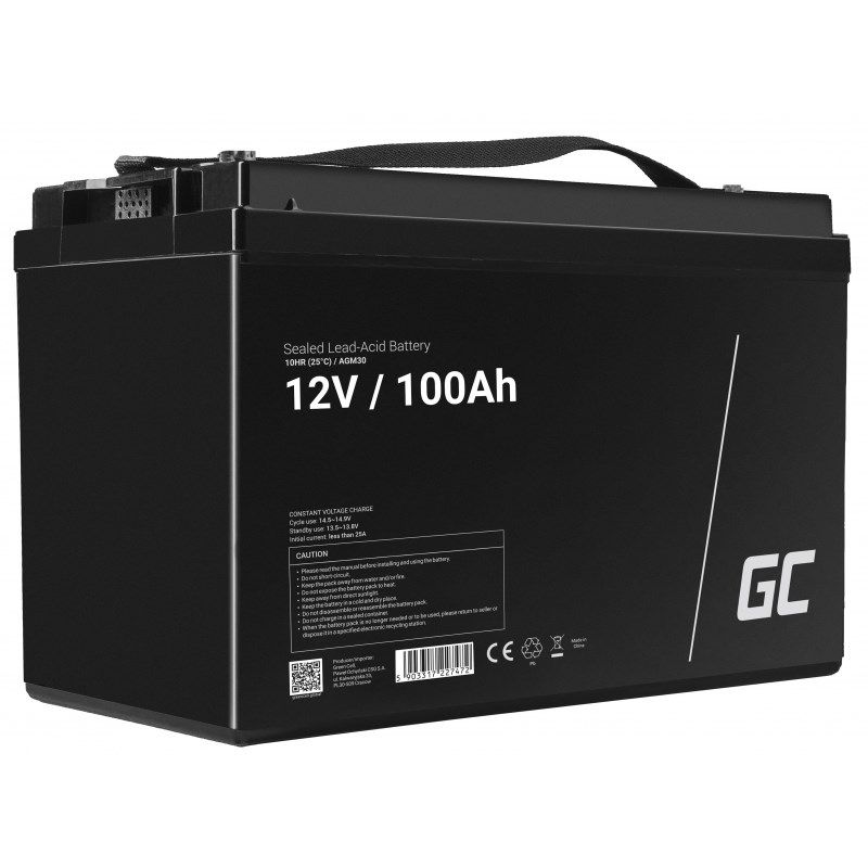 AGM Green Cell VRLA 12V 100Ah BATTERY_1