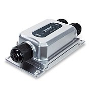 PLANET IPOE-E302 repetoare de rețea Transmițător rețea Negru, Gri 10, 100, 1000 Mbit/s_1