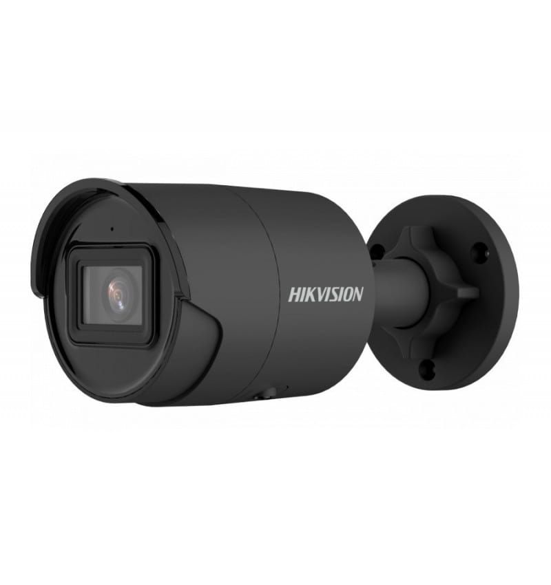 Hikvision DS-2CD2086G2-IU(2.8mm)(C)(BLACK) 4 K AcuSense Strobe Light and Audible Warning Fixed Bullet Network Camera_1