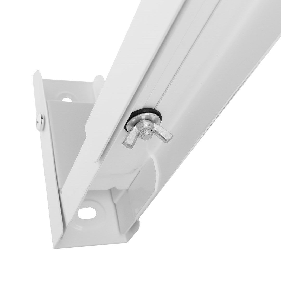 Maclean MC-915 W Universal Microwave Oven Bracket Holder Wall Mount Adjustable White Space Saving 30kg_5