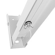 Maclean MC-915 W Universal Microwave Oven Bracket Holder Wall Mount Adjustable White Space Saving 30kg_5