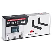 Maclean MC-915 B Universal Microwave Bracket Holder Wall Mount Adjustable Solid Metal Kitchen 30kg Black_1