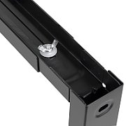 Maclean MC-915 B Universal Microwave Bracket Holder Wall Mount Adjustable Solid Metal Kitchen 30kg Black_7