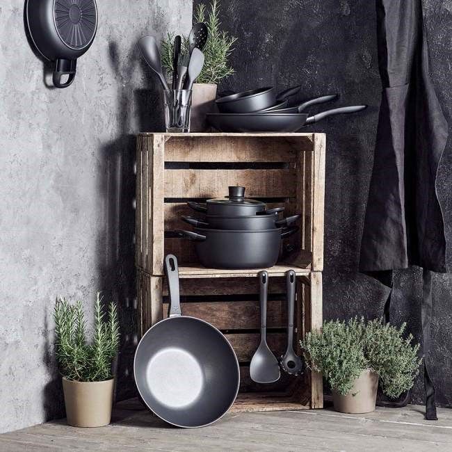 Frying Pan BALLARINI Avola wok titanium 30 cm 75002-915-0_1