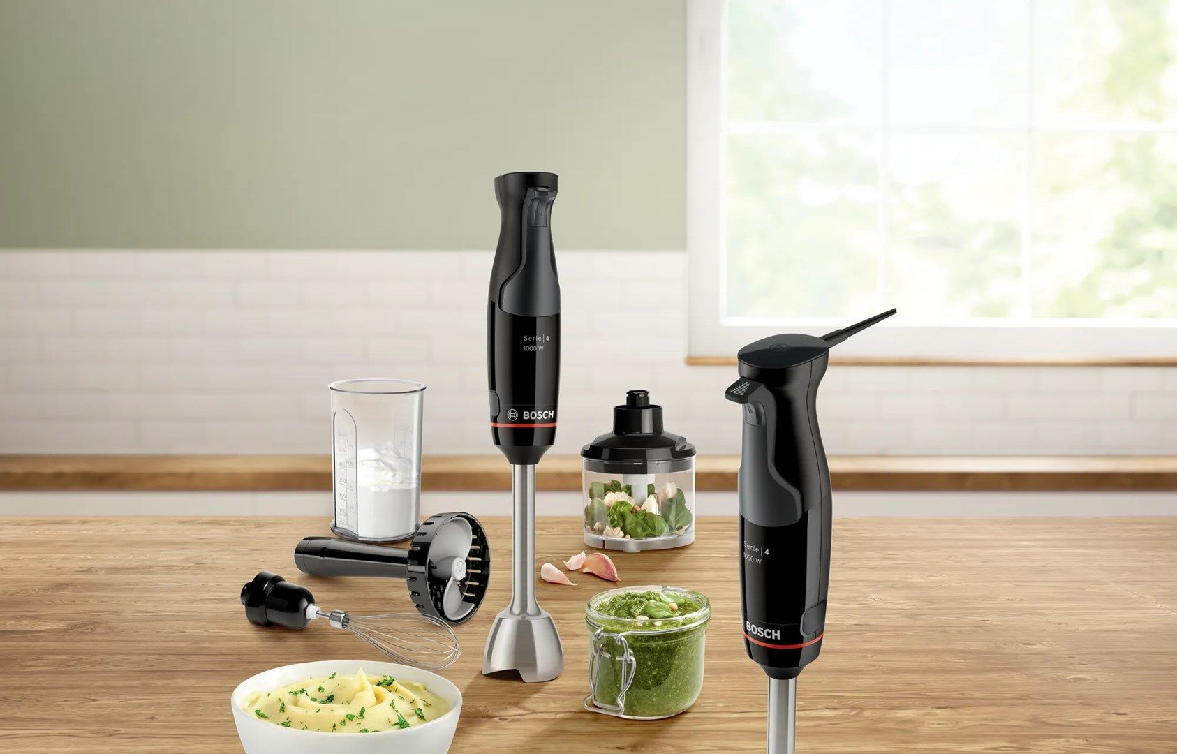 Bosch Serie 4 MSM4B623 blender 0.6 L Immersion blender 1000 W Anthracite  Transparent_12
