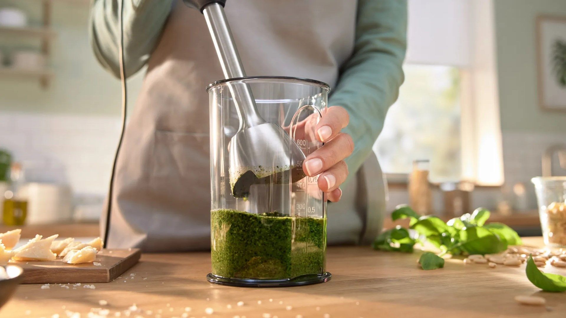 Bosch Serie 4 MSM4B623 blender 0.6 L Immersion blender 1000 W Anthracite  Transparent_9