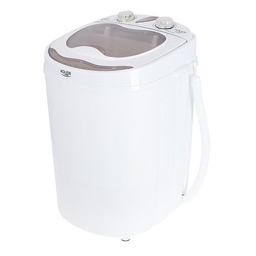 Adler AD 8055 washing machine Top-load 3 kg Cream  White_1