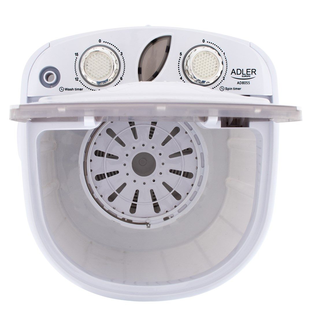 Adler AD 8055 washing machine Top-load 3 kg Cream  White_11