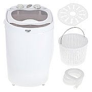 Adler AD 8055 washing machine Top-load 3 kg Cream  White_3