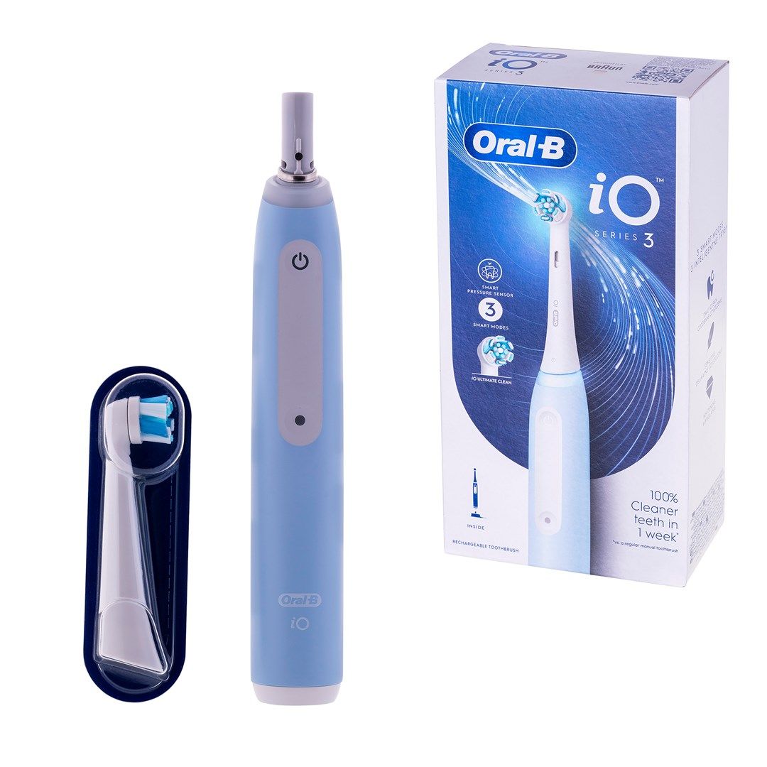 Oral-B IOSERIES3ICE electric toothbrush Adult Rotating-oscillating toothbrush Blue_1