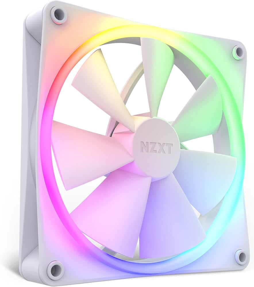 NZXT F140 RGB 140mm White Single_1