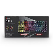 SAVIO PHENIX Wireless mechanical keyboard  Gateron Red Pro  ABS_3