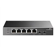 TP-LINK | 5-Port Gigabit Desktop Switch with 4-Port PoE | TL-SG1005P-PD | Unmanaged | Desktop/Wall mountable_1