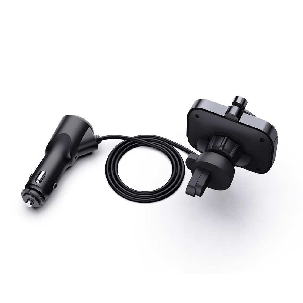 SAVIO FM transmitter  Bluetooth 5.0  QC/PD 3.0 charger  ENC  AUX OUT  Micro SD  TR-14  black_6