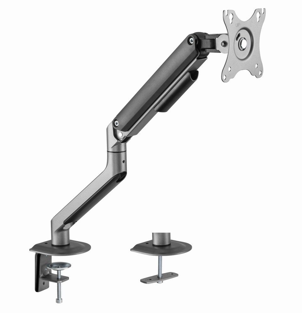 Gembird MA-DA1-05 Desk mounted adjustable monitor arm  17”-32”  up to 9 kg  space grey_2