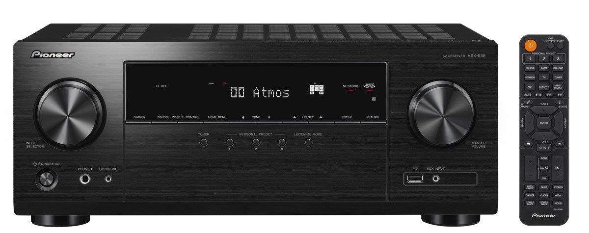 Pioneer VSX-935-B Home Cinema Receiver Black_1
