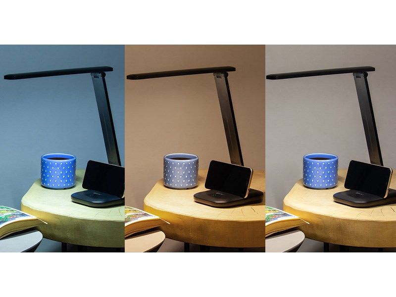 Tracer LED desk lamp Negra black TRAOSW47185_1