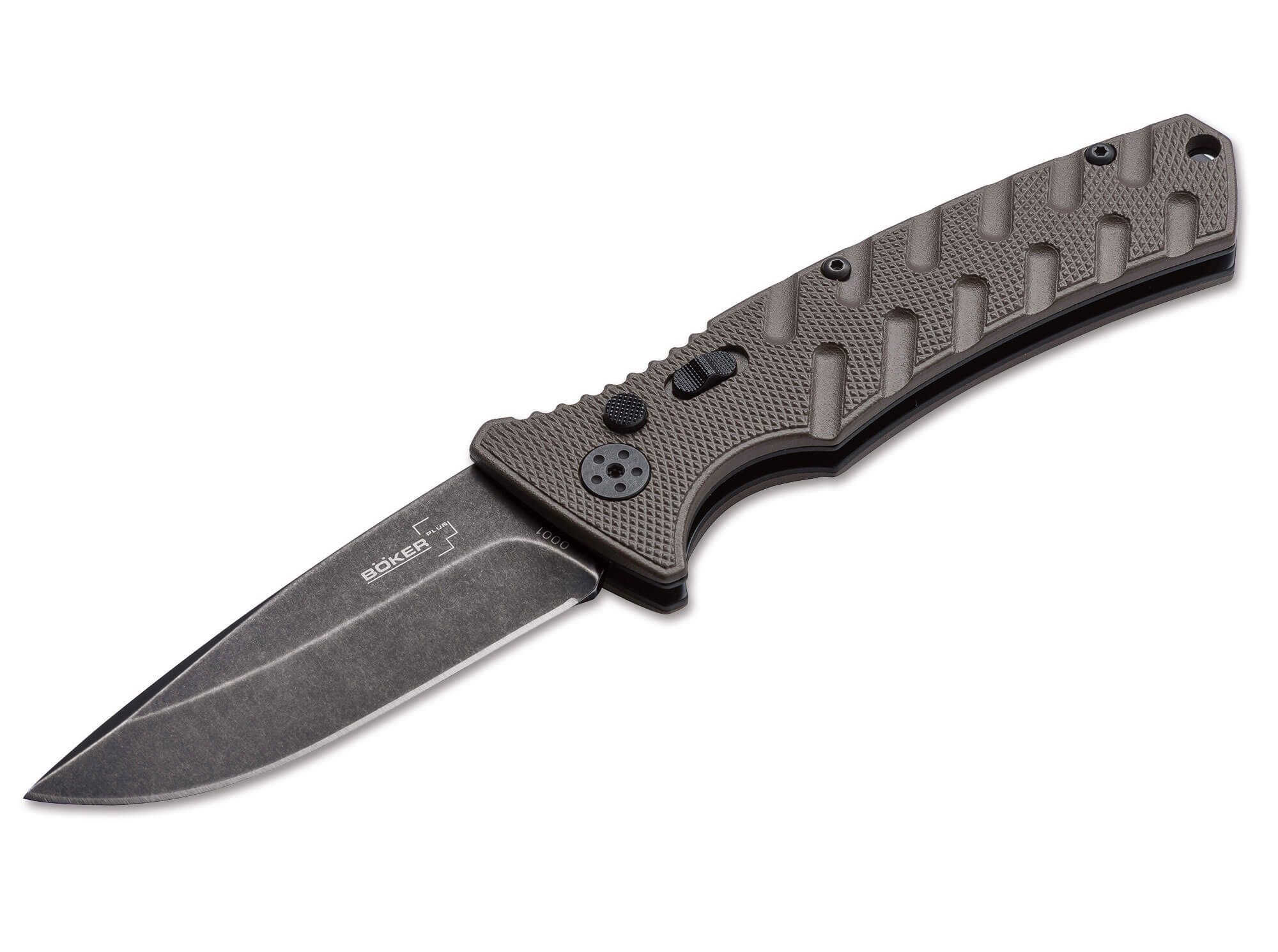 Böker Plus Strike Coyote Spearpoint Knife_1