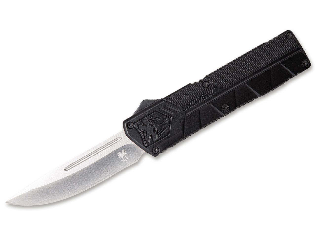 CobraTec Lightweight Black OTF Knife_1