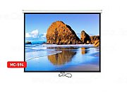 Maclean projection screen  auto-lock  matte white  wall or ceiling  100   4:3  200x150  MC-594_2