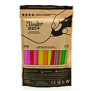 3Doodler Filament Start+ 250 neonrot neonorange neongruen neongelb neonpink\ \ Neon Compostable plastic Fluorescent green  Fluorescent orange  Fluorescent pink  Fluorescent red  Fluorescent yellow 1 g_2