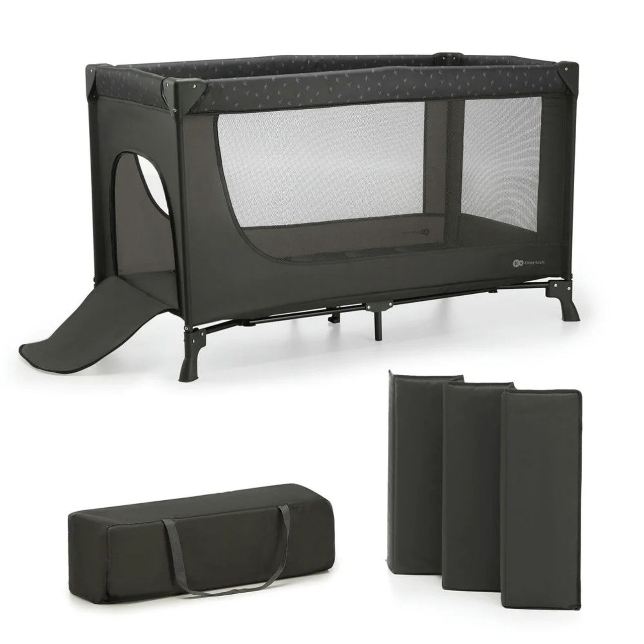 Travel cot JOY LIGHT GREY_1