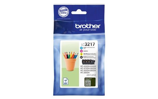 Brother LC3217 Value Pack - 4 pakker -_1