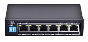 Extralink PoE Switch EUROS V2 4x 100Mb/s PoE/PoE+  2x RJ45 Uplink 100Mb/s  60W_4