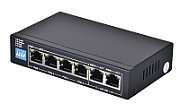 Extralink PoE Switch EUROS V2 4x 100Mb/s PoE/PoE+  2x RJ45 Uplink 100Mb/s  60W_5
