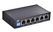 Extralink PoE Switch EUROS V2 4x 100Mb/s PoE/PoE+  2x RJ45 Uplink 100Mb/s  60W_6