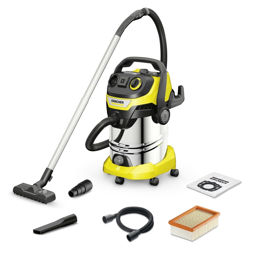 Kärcher WD 6 P S V-30/6/22/T Black  Stainless steel  Yellow 30 L 1300 W_1